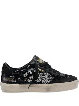 Golden Goose sequin-embellished round-toe sneakers 32006262