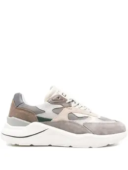 D.A.T.E. Fuga suede panelled sneakers 31936086