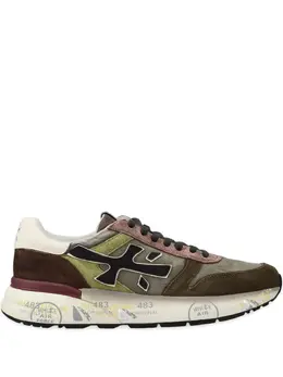 Premiata Mick suede leather panel sneakers 32050241