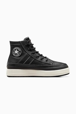 Кожаные кроссовки Chuck Taylor All Star Equip Waterproof Converse, черный a08555c | czarny