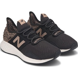 Кроссовки для бега Fresh foam roav New Balance, мультиколор 1048340/73591 | black/leoprint