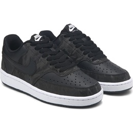 Низкие кроссовки Court Vision Nike, мультиколор 1047957/71993 | black/black/white