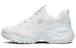 Кроссовки женские D"LITES 3.0 Chunky с низким верхом белого цвета Skechers 66666210-wht