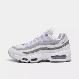 Кроссовки Women's Nike Air Max 95 Casual, белый/сиреневый ib6396 | white/light graphite/pearl grey/hydrangeas