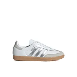 Кеды Adidas Samba OG, размер 7,5 UK, белый/серый/серебряный 103814050153