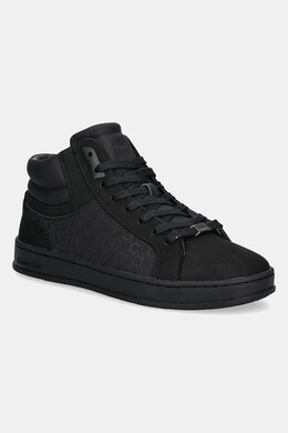 Кроссовки HIGH TOP LACE UP NB MONO Calvin Klein, черный hm0hm01769 | czarny