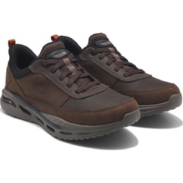 Кроссовки Slip-Ins Moxley Arch Fit из кожи Skechers, коричневый 1058698/73346 | cocoa dark brown