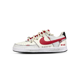 Nike Кроссовки для скейтборда Court Vision 1 Tower Rabbit с амортизацией, износостойкие, низкие, мужские, красные, белые dm1187-101(teameight-爱与微笑） | red white