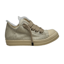 Кроссовки Rick Owens Rick Owens Concordians Jumbo Laced Low 'Milk Fur', серый ru02e1893 lhlw2 1111 | milk/milk/milk