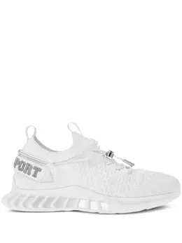 Трикотажные кроссовки Runner Plein Sport, белый 21576597 | белый