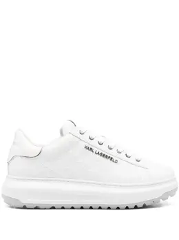 Karl Lagerfeld quilted leather sneakers 31825189