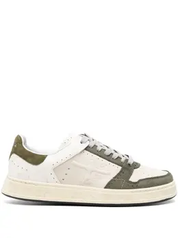 Premiata leather panelled sneakers 32039877