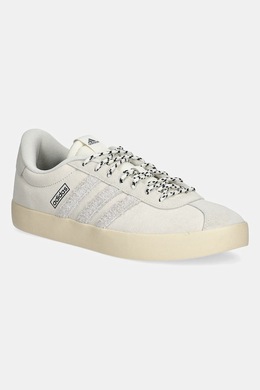 Замшевые кроссовки VL Court 3.0 Adidas, бежевый jp5296 | beżowy