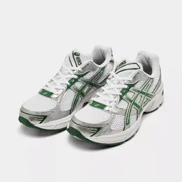 Кроссовки Women's Asics GEL-1130 Casual, белый/зеленый 1202a535 | white/hunter green
