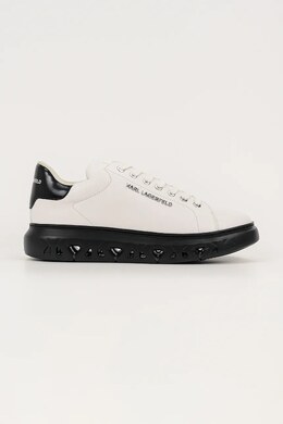 Кожаные кроссовки Kapri Kite Karl Lagerfeld, белый kl54519a.010 | biały