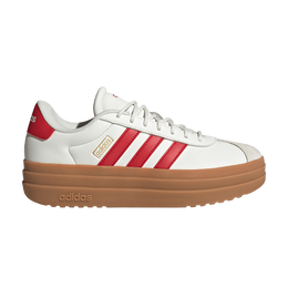 Кроссовки Adidas VL Court Bold 'White Scarlet Gum', белый ji1797 | core white/better scarlet/gold metallic