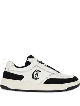 Just Cavalli logo-detail leather sneakers 32083683