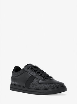 Кроссовки Brady из кожи с фирменным логотипом Michael Kors, черный 42f5brfs1l | black/black