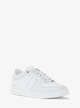 Кроссовки Brady из кожи с фирменным логотипом Michael Kors, белый 42f5brfs2l | bright wht