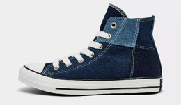 Кеды Women's Converse Chuck Taylor All Star High Top Casual, темно-синий/белый a14822c | blue/vintage white/barely grey