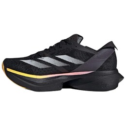 Кроссовки Adidas Adizero Adios Pro 3 Black Spark, черный/белый/желтый ig6439 | black/metallic white/bright yellow
