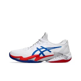 Кроссовки Paris 2024 X Asics Court FF 3 Novak Tennis Shoes Men Low-top Blue/red/white, белый 1041a480-100 | white