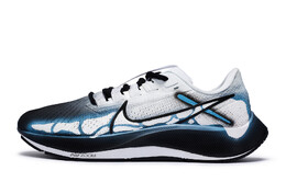 Кроссовки Pegasus 38 мужские низкие синие Nike cw7356-100(team80-男款x光线蓝s-box) | university blue/black/white