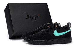 Баскетбольные кроссовки Book 1 Basketball Shoes Men Low-Top Tiffany Nike, цвет Black Tiffany fj4250-001(team80-男款幽夜蒂芙s-box) | black tiffany