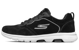 Кроссовки для бега Go Walk 5 женские с низким верхом, черные/белые Skechers 124234-blk