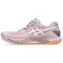 Кроссовки Asics Gel-Resolution 9 Tennis Shoes Women's Low-top White/Purple, фиолетовый 1042a208-701 | white/purple