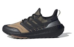 Кроссовки Adidas UltraBoost Light Preloved Yellow Olive, черный/коричневый hp6404 | black/brown