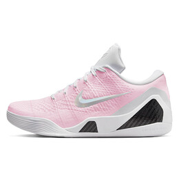 Баскетбольные кроссовки Kobe 9 Basketball Shoes Unisex Low-Top Pink/Black Nike fz7334-100(team478-稀释血液) | pink/white