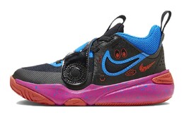 Nike Team Hustle D 11 Kids Баскетбольные кроссовки для детей, Blue with Black Lettering fd6727-001 | blue with black lettering