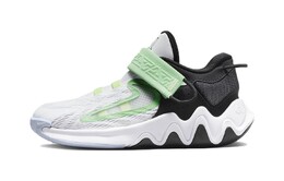 Детские баскетбольные кроссовки Nike Giannis Immortality 2 PS, White/black/yellowish-green/foggy gray dq1942-101 | white/black/yellowish-green/foggy gray