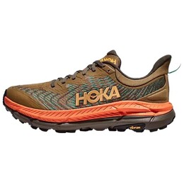 Кроссовки Mafate Speed 4 для бега мужские с низким верхом тыквенные Hoka One One 1129930-aql | pumpkin