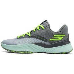 Кроссовки SKX для бега мужские с низким верхом серые/зеленые Skechers 253015-ccgr | gray/green