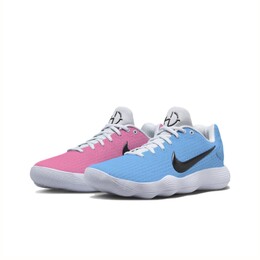 Баскетбольные кроссовки Hyperdunk 2017 мужские с низким верхом, синие/белые/розовые Nike 897637-100(team93-蓝粉鸳鸯） | white/pink/blue