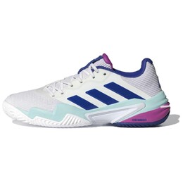 Кроссовки Adidas Barricade 13 'White Lucid Blue', белый/черный/синий if9129 | white/bright blue/blue