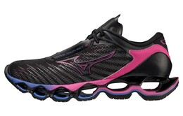 Кроссовки Mizuno Women's Wave Prophecy 12 'Black Oyster', черный/красный 411388-9h9h | black/red