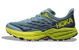 Кроссовки Hoka One One Speedgoat 5 Stone Blue Dark Citron 1123157-sbdct