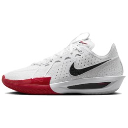 Баскетбольные кроссовки Air Zoom GT Cut 3 унисекс с низким верхом белые/красные Nike dv2913-103 | white/classic red