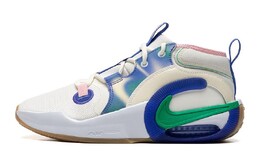 Nike Air Zoom Crossover Kids Баскетбольные кроссовки для детей, White/Blue/Green fn6675-500 | white/blue/green