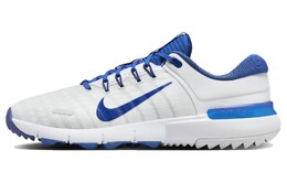Кроссовки для гольфа Nike Free RN унисекс, White/Blue fq7875-400 | white/blue