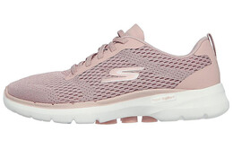 Кроссовки для бега Go Walk 6 женские с низким верхом Powder Skechers 124512-mve