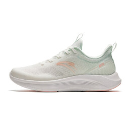 Кроссовки женские Nebula Running Shoes с низким верхом Papyrine/Bubble Green Anta 922425521-4 | papyrine/bubble green