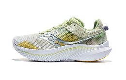 Кроссовки женские Kinvara 14 с низким верхом, белые/светло-зеленые Saucony s10823-140 | white/light green