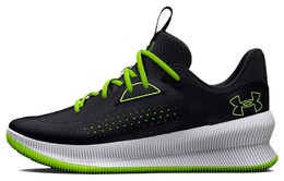 Баскетбольные кроссовки Twenty47 мужские с низким верхом, черные/зеленые Under Armour 3025619-005