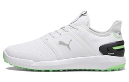 IGNITE ELEVATE Кроссовки для гольфа мужские низкие белые/зеленые Puma 376077-12 | white/green