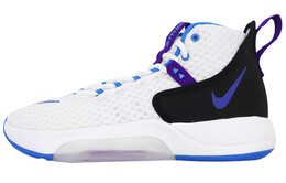Баскетбольные кроссовки Nike Zoom Rize 1 High Top унисекс черный, белый, синий bq5398-101