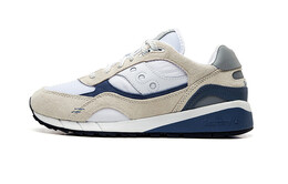 Кроссовки для бега Shadow 6000 унисекс с низким верхом белого/синего цвета Saucony s70674-6 | white